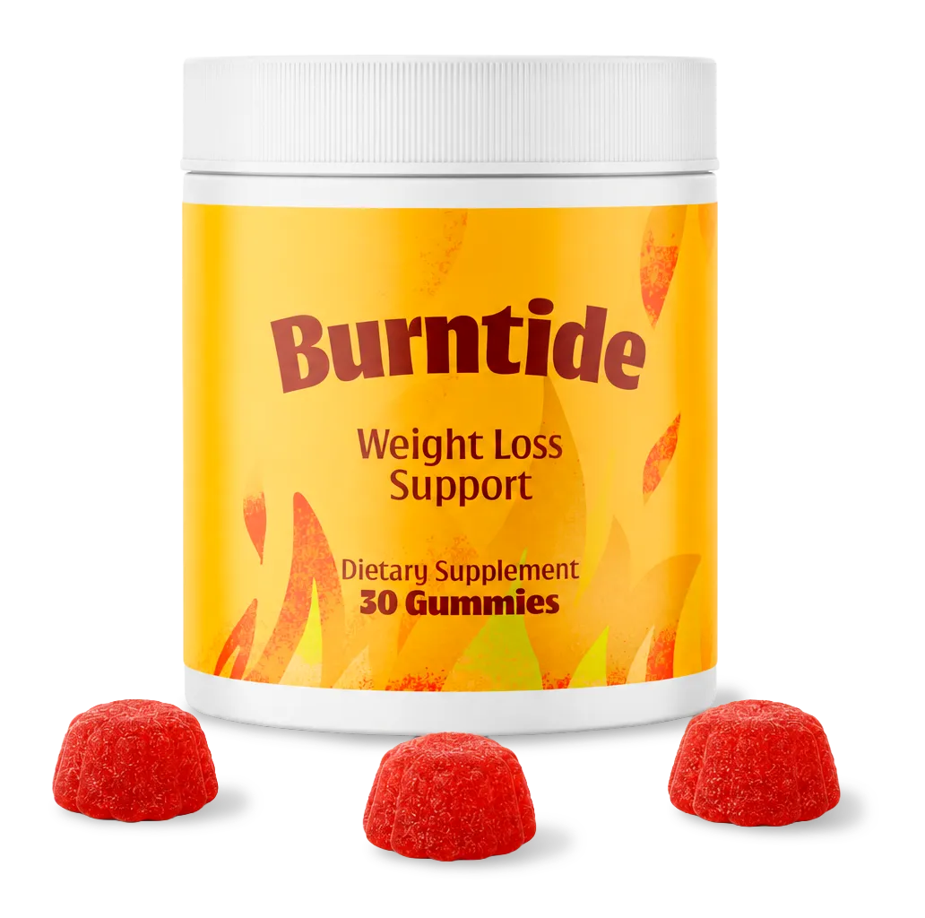 Burntide gummies jar